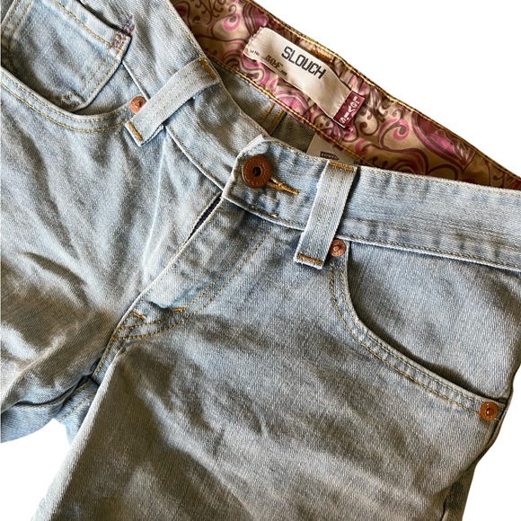 EIC Levi "Slouch" Denim shorts ( size 7 - Picture 2 of 5